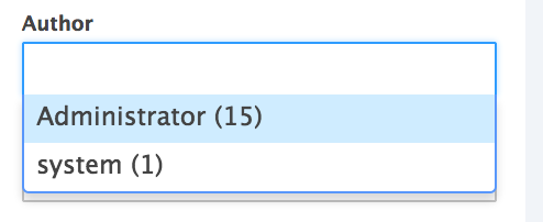 Terms with User & Groups Widget